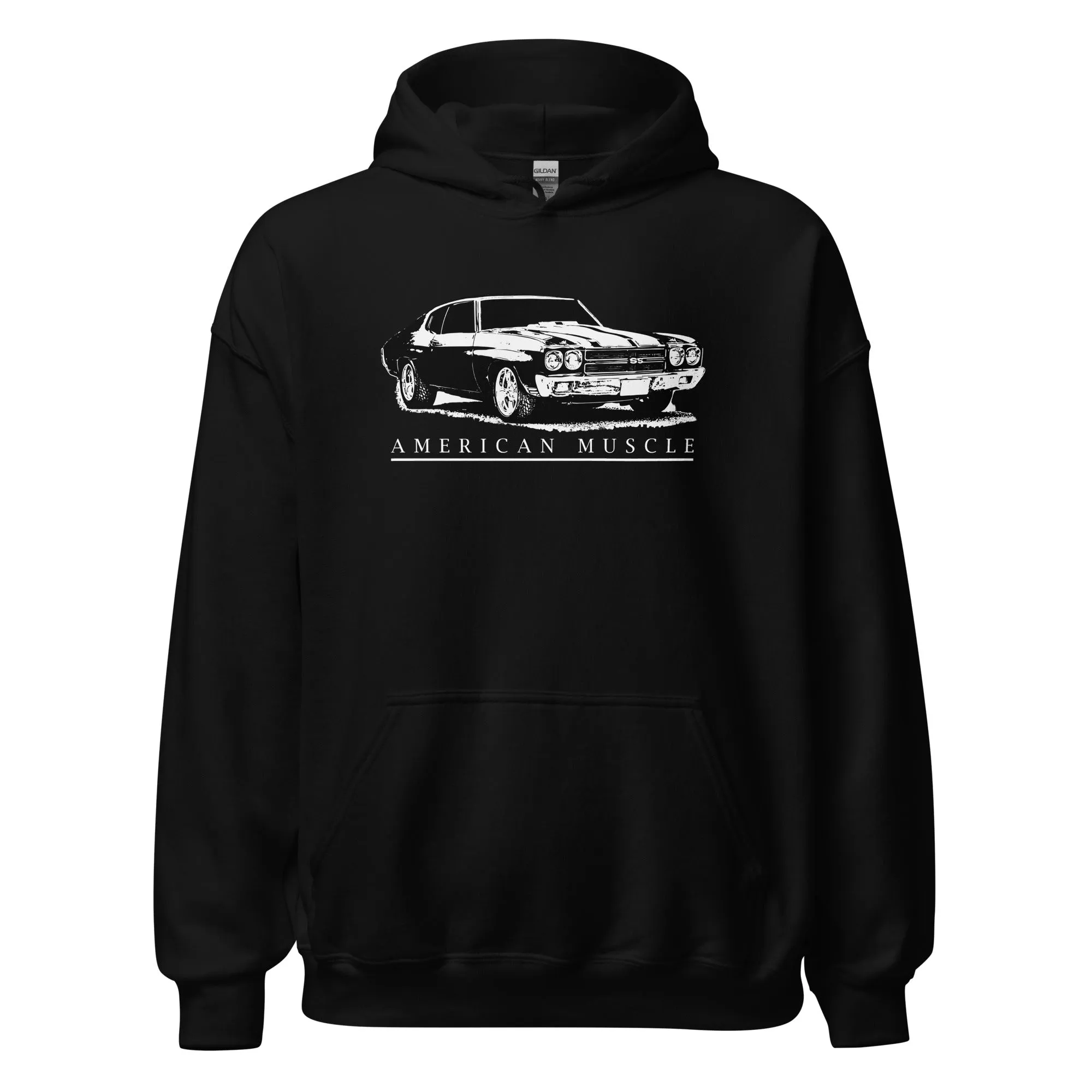 1970 Chevelle SS Hoodie American Muscle Car Sweatshirt