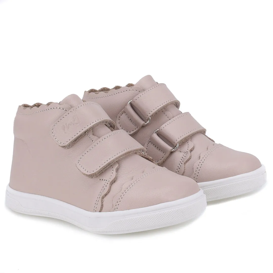 (2671-4) Emel shoes velcro trainers pink