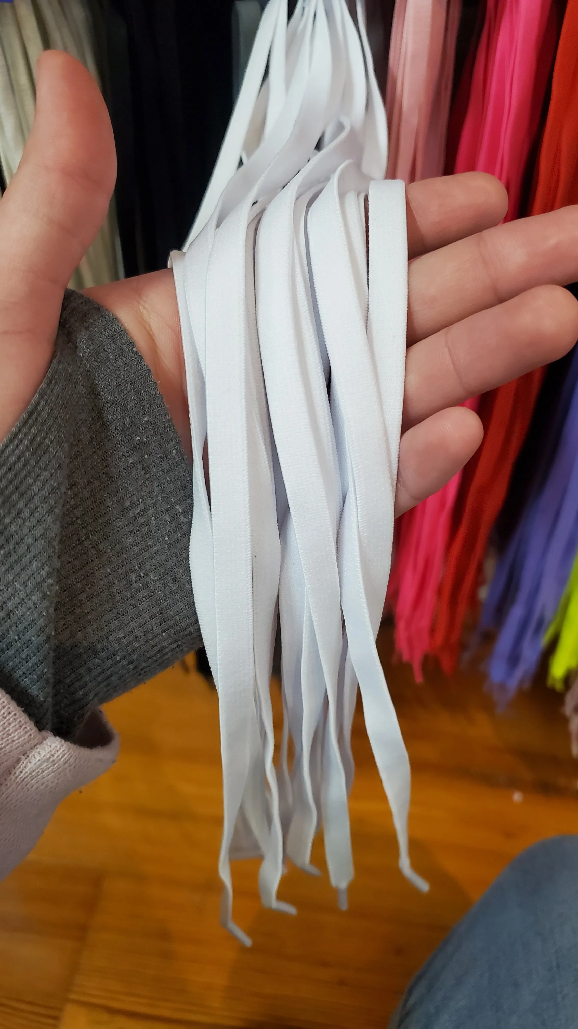 33" Elastic Shoe Laces