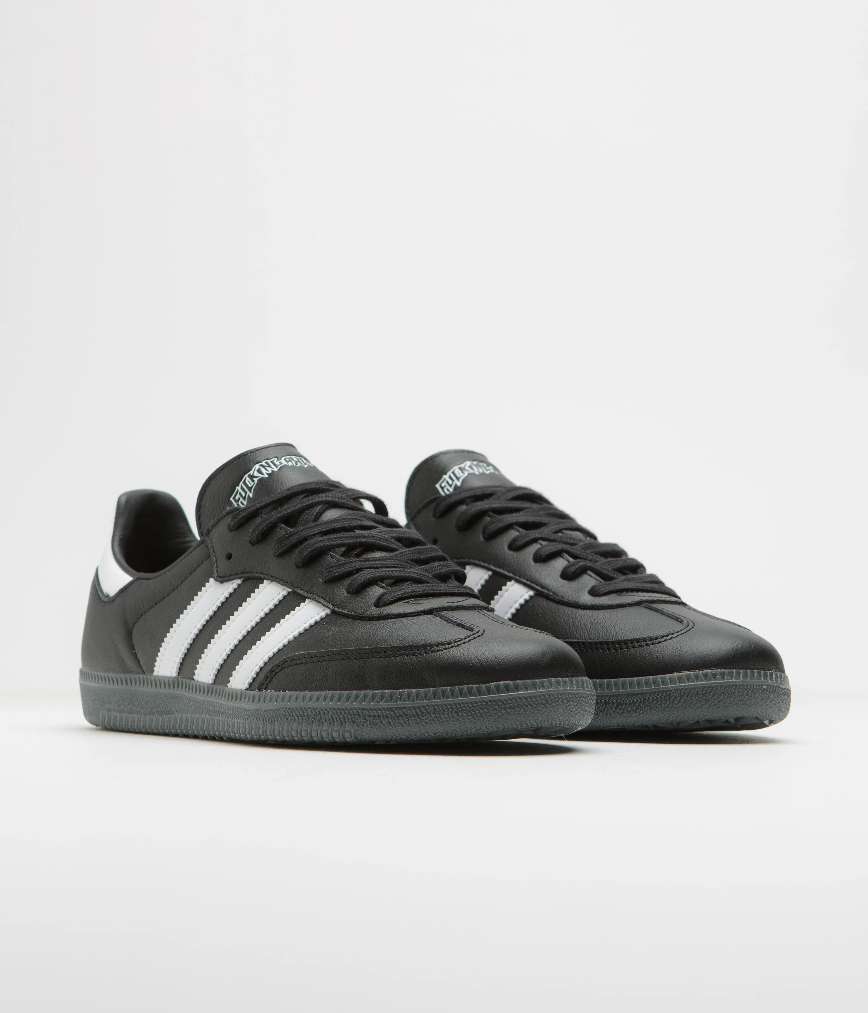 Adidas x Fucking Awesome Samba Shoes - Core Black / FTWR White / Gold Metallic