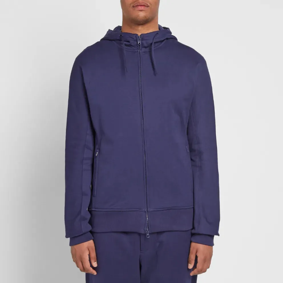 Adidas Y-3 Classic Zipped Hoodie - Yohji Blue