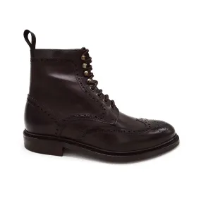 Berwick 1707 Brogue Boot (322) -Moka