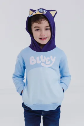 Bluey Fleece Matching Family Cosplay Pullover Hoodie