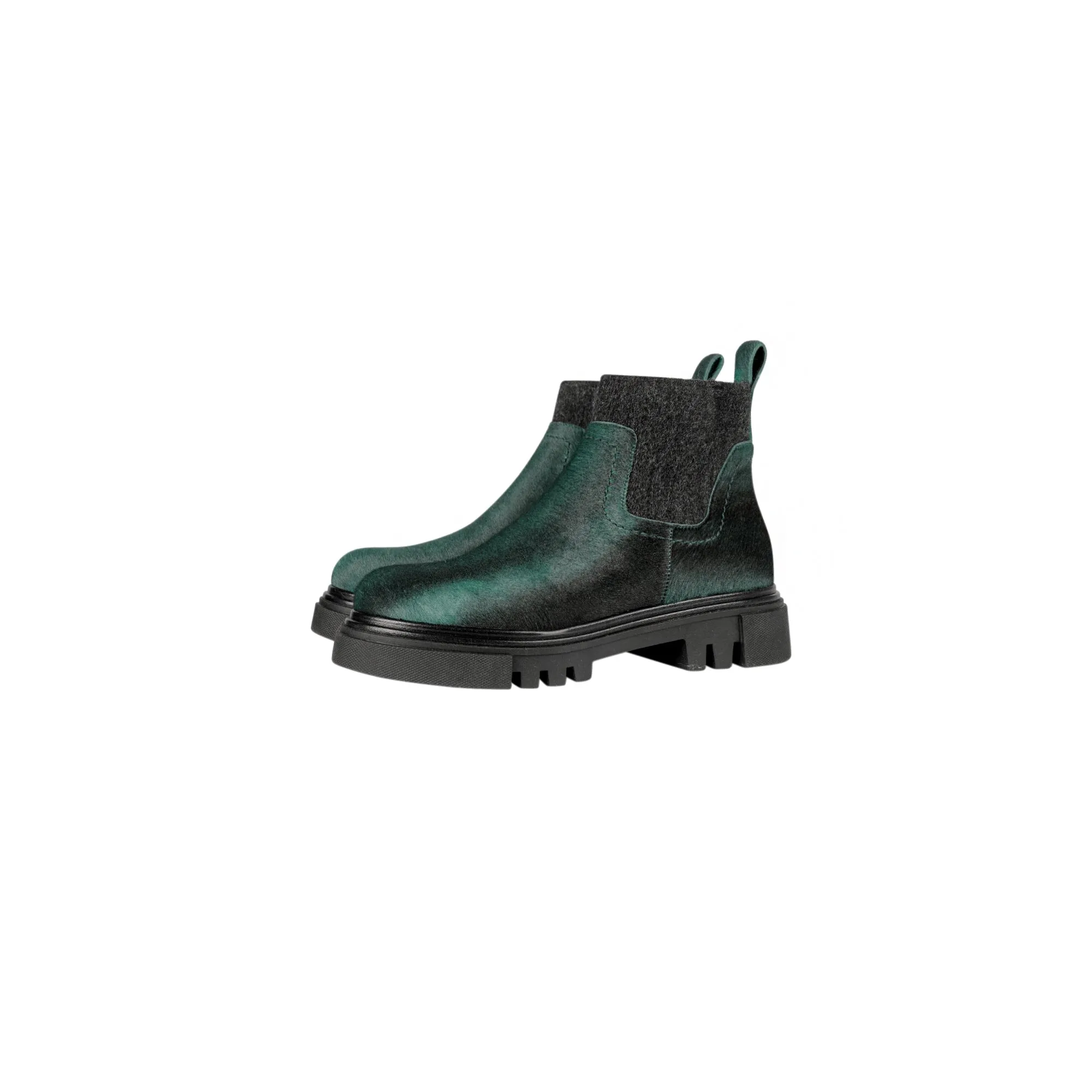 Chelsea Boot Pony Striato Green