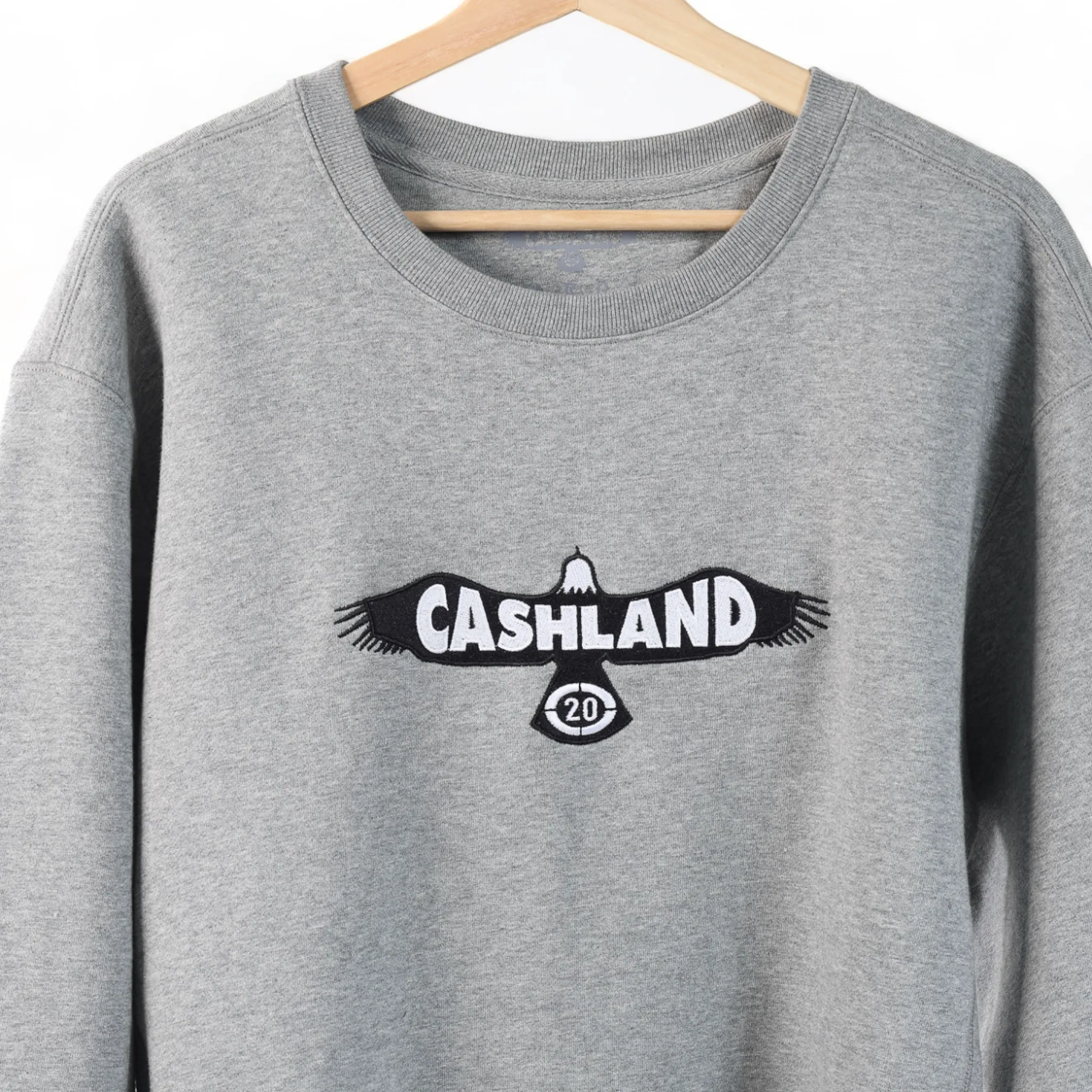 Classic HEAVY Crew Neck Sweatshirt : GREY