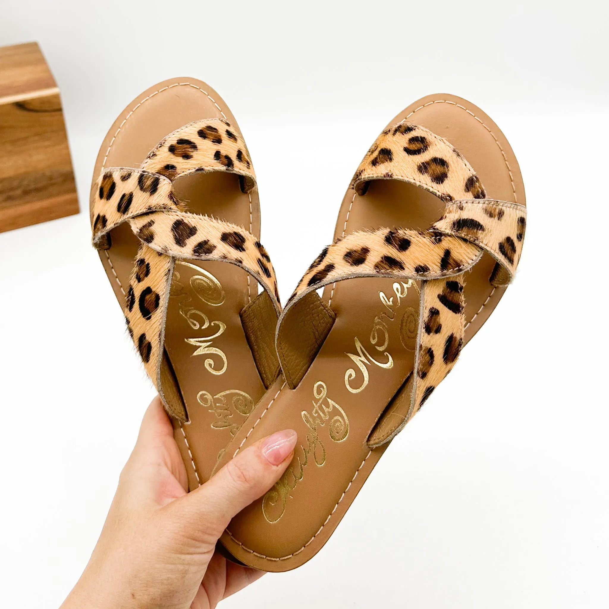 Conga Sandal in Leopard