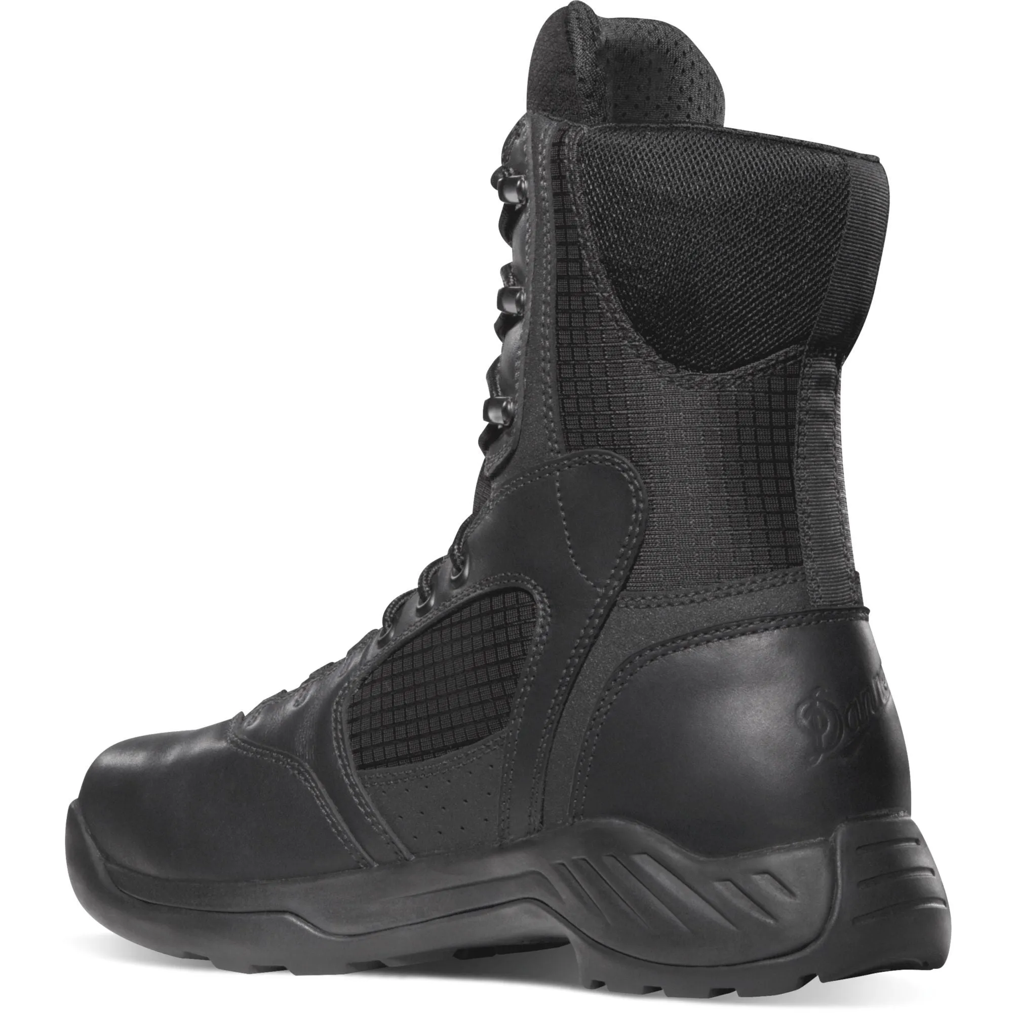 Danner Men's Kinetic 8" Waterproof Duty Boot - Black - 28010