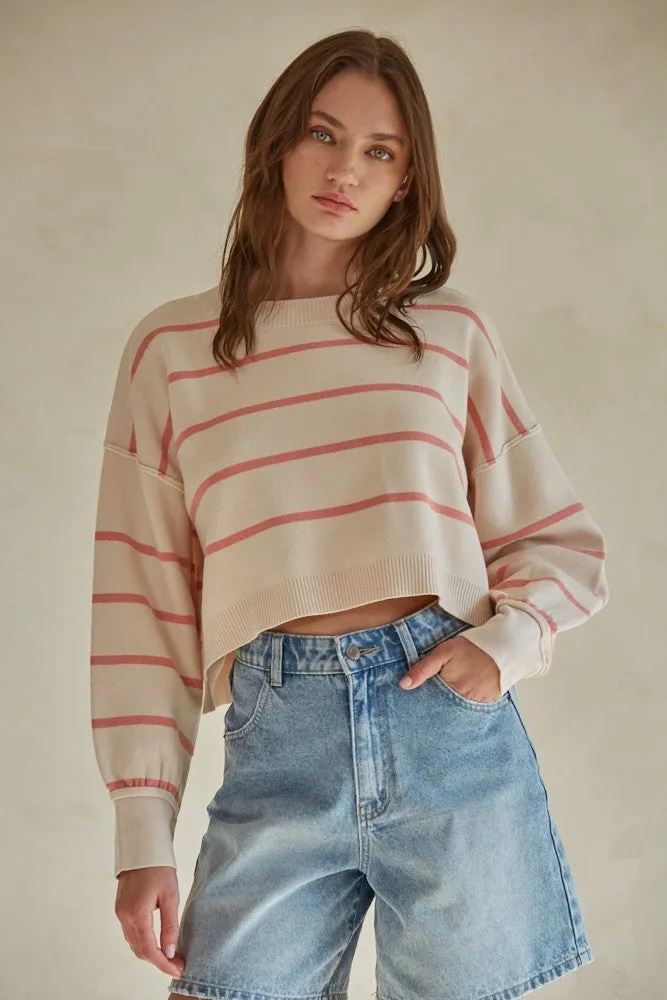 Frankie Striped Pullover