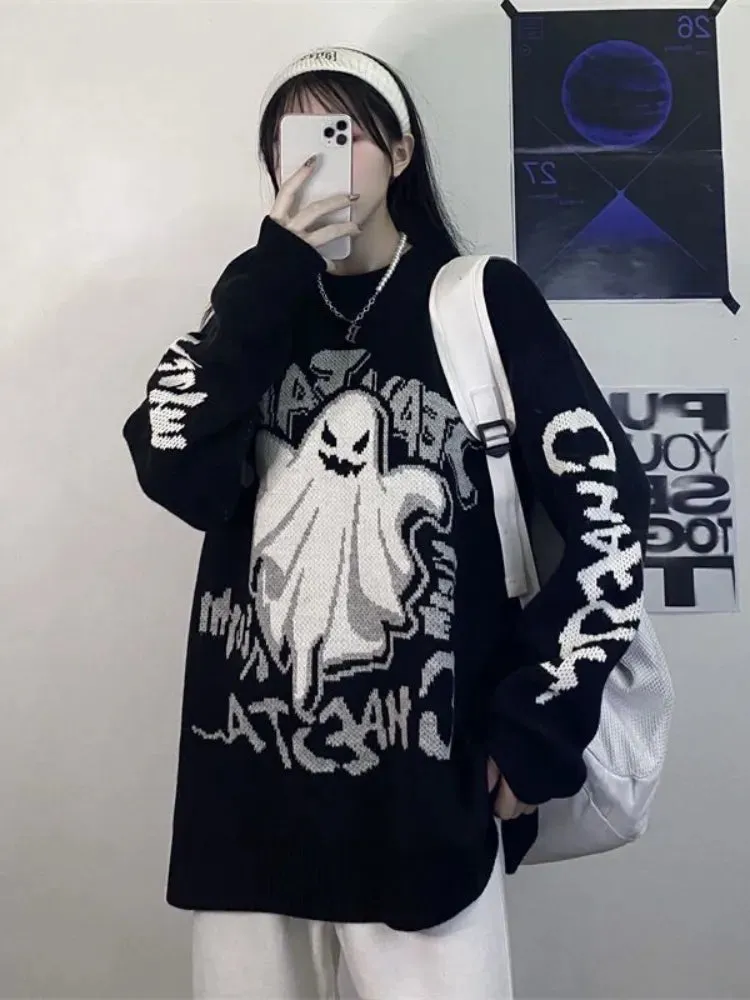 Ghost Knit Sweater (Spooky)