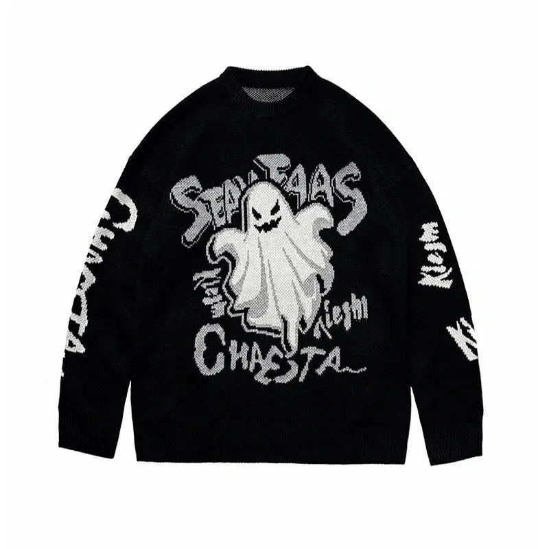 Ghost Knit Sweater (Spooky)