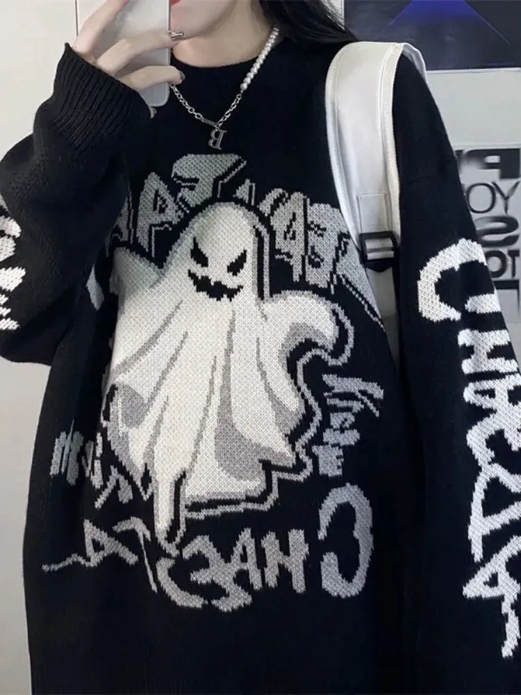 Ghost Knit Sweater (Spooky)