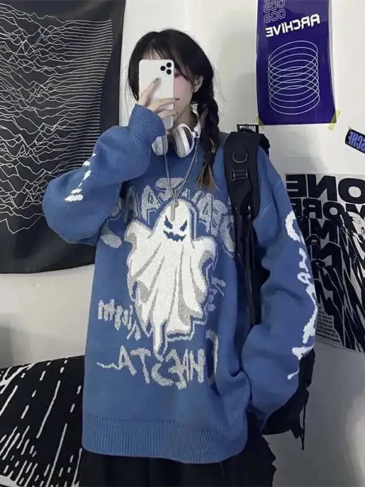 Ghost Knit Sweater (Spooky)