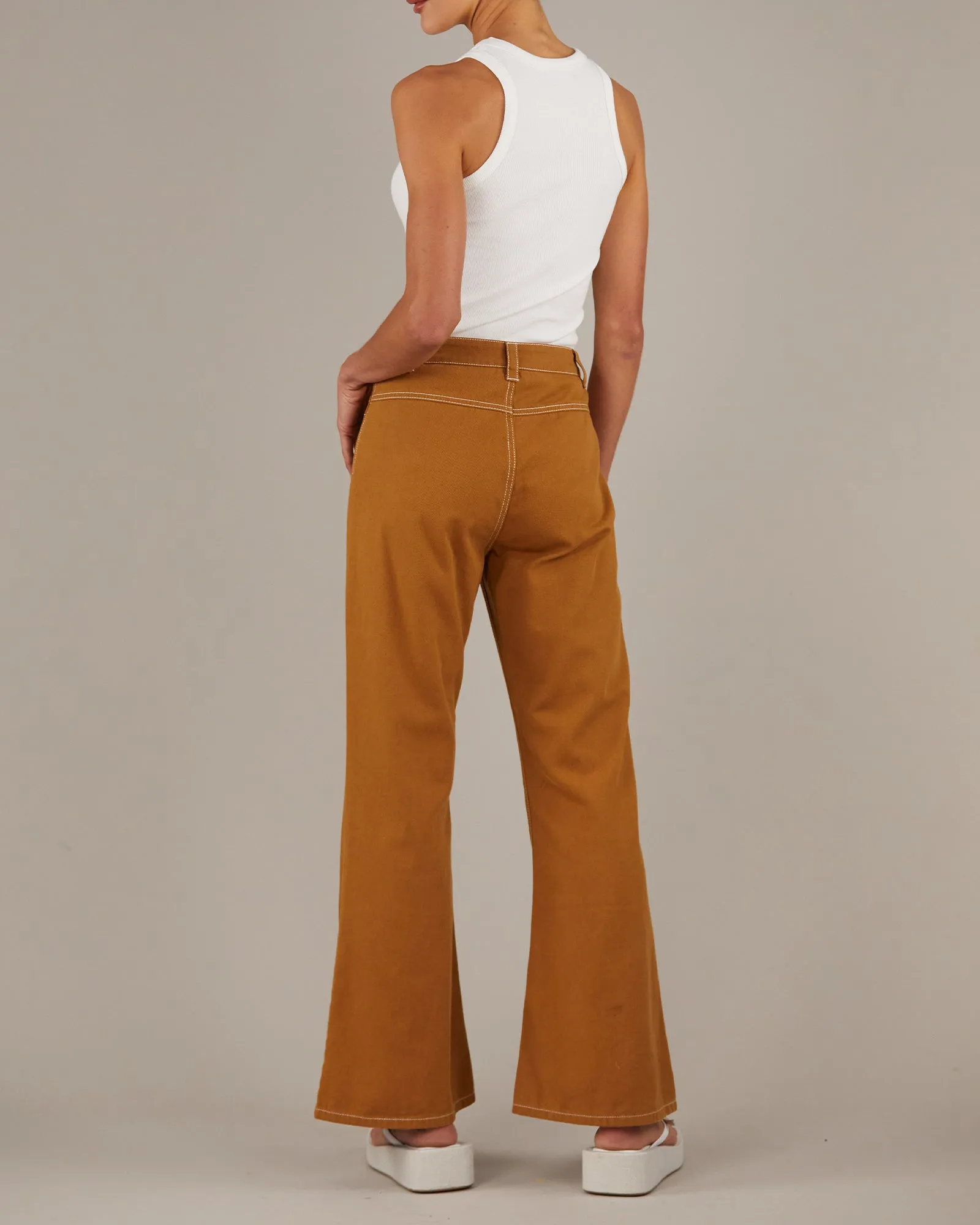 Hexham Drill Pant - Ochre