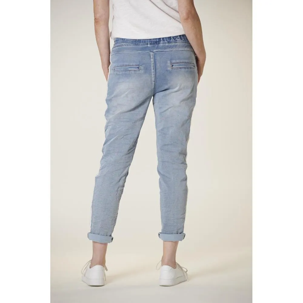 Italian Star Silver Trim Jogger