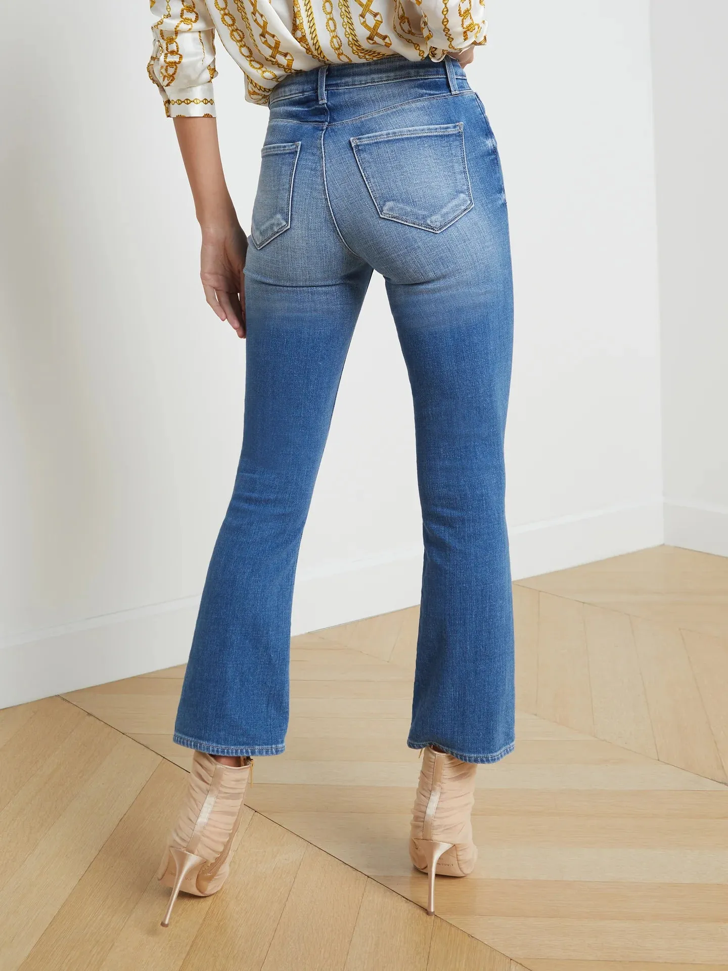 L’agence - Tati H/R Crop Micro Boot Jean - Hayward