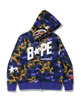 New Design Bape Ape Camo Shark Hoodie