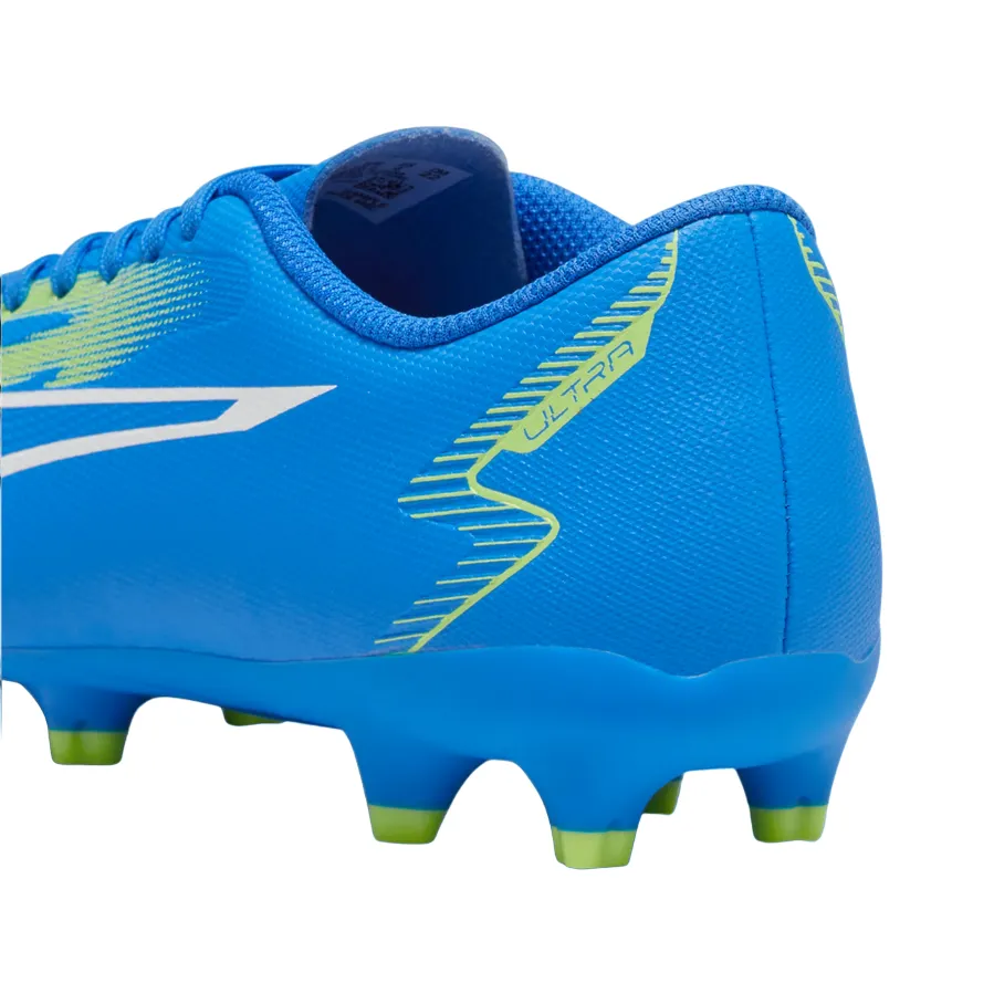 Puma boys' football boot Ultra Play FG/AG 107530-03 light blue-white-green