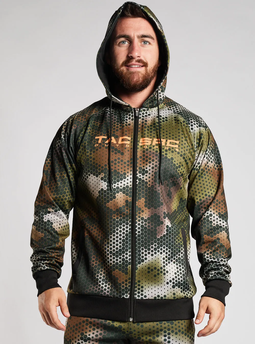 SALE - TACSRC Outdoors Trax Hoodie - Zougla Camo