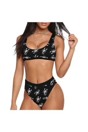 Scorpio Sport Top & High-Waisted Bikini Swimsuit