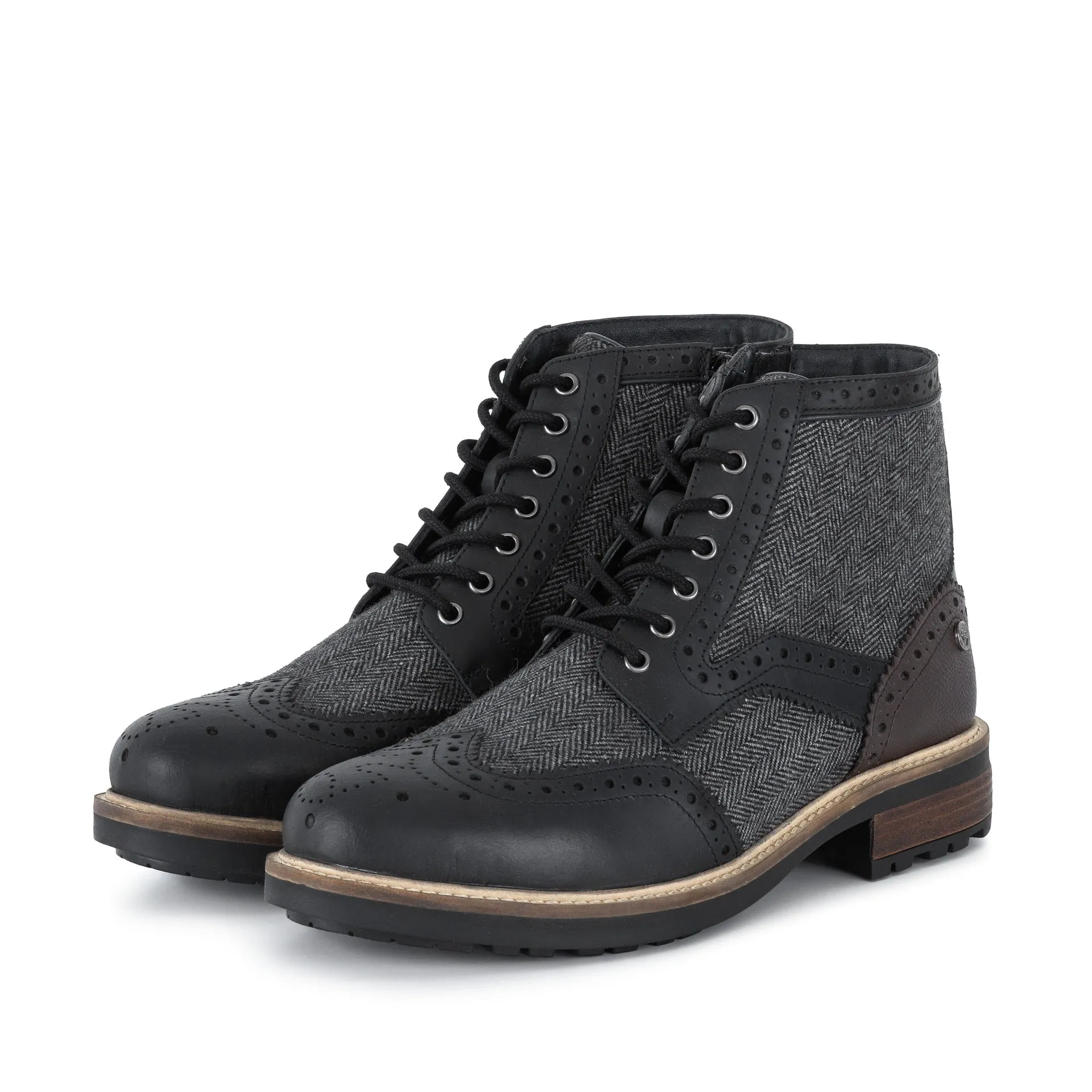 SHERWOOD 2.0 BLACK TWILL BOOT