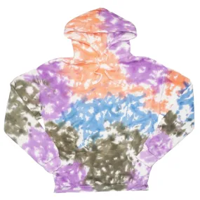 Tie-Dye Hoodie (Olive/Pink/Prp) /D14