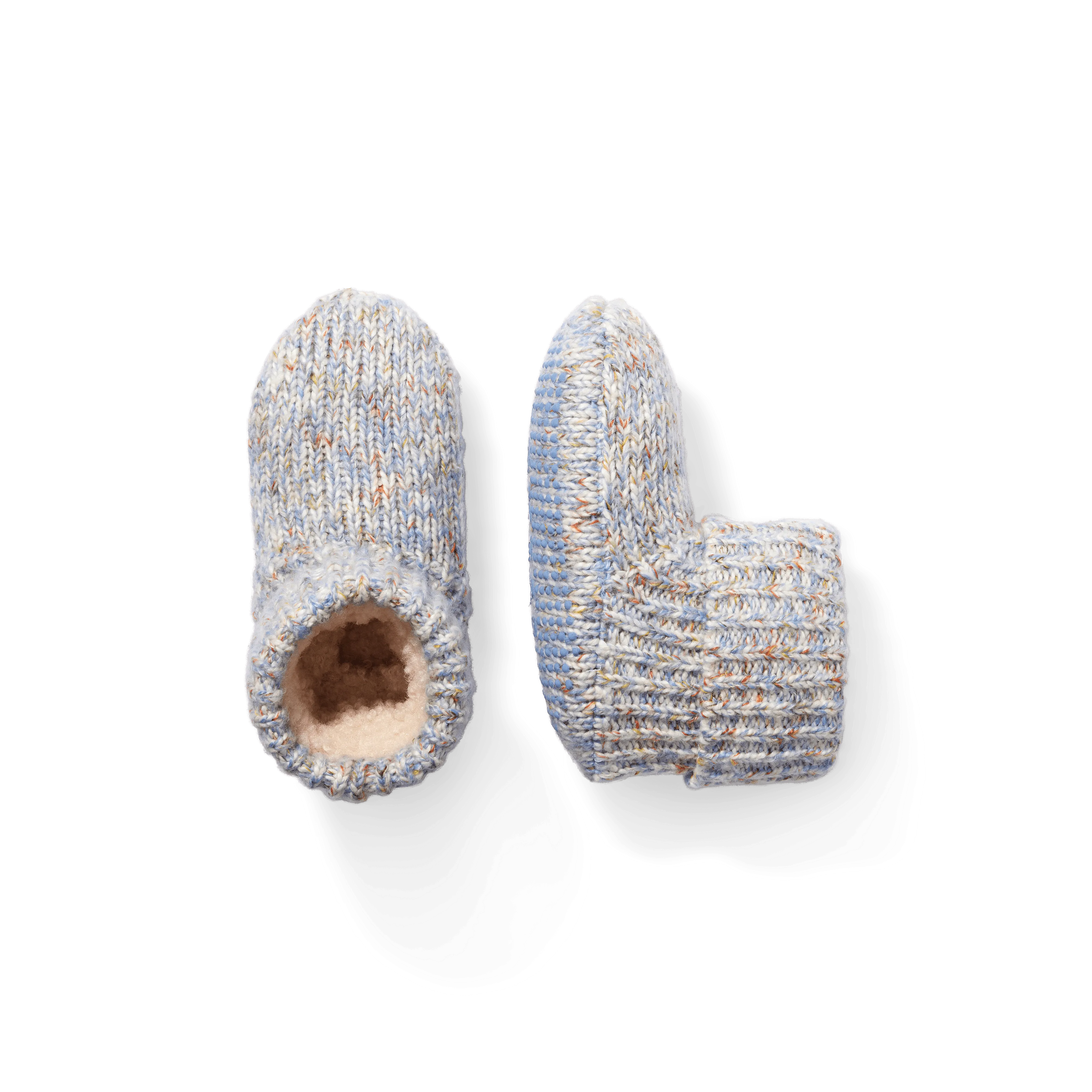 Toddler Gripper Slipper Bootie - Sherpa-Lined