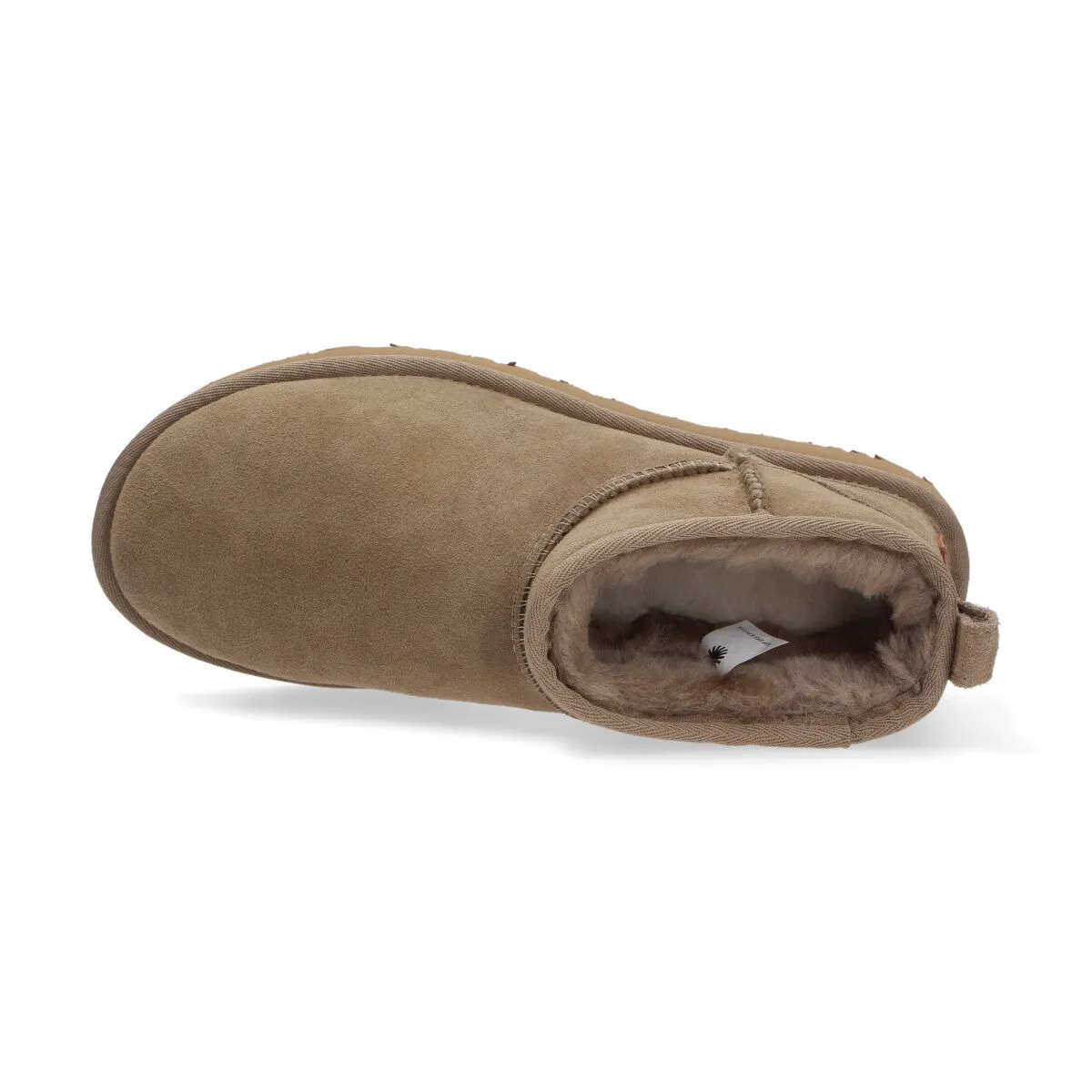 UGG Classic Ultra mini camoscio tortora