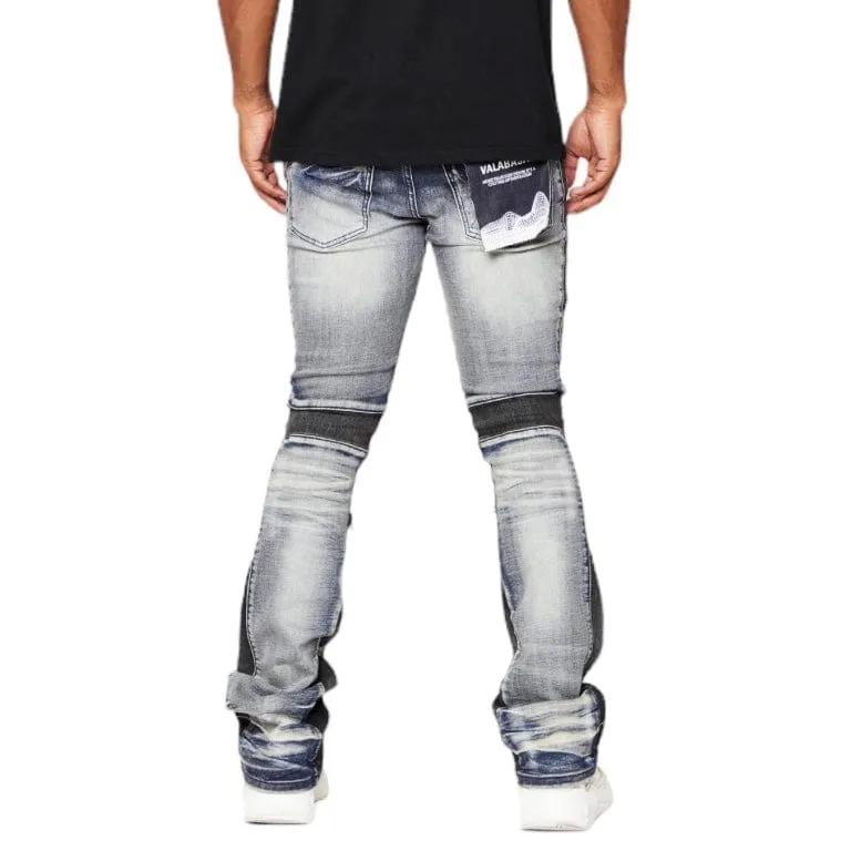 Valabasas Dual Soldier Denim Jean (Blue Black Wash) VLBS6036