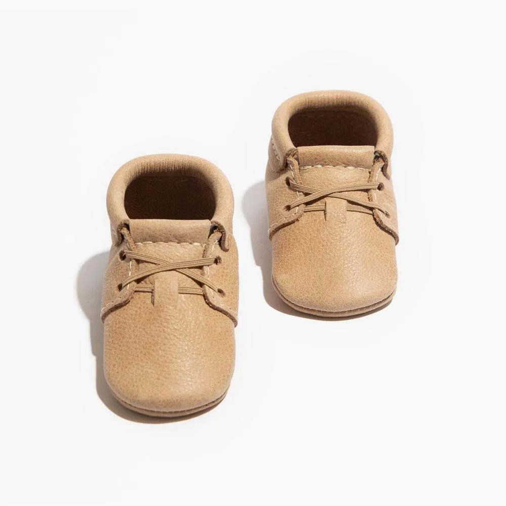 Weathered Brown Oxford Baby Shoe