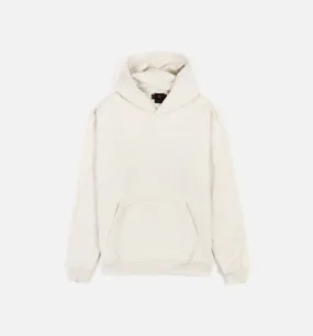 Wordmark Fleece Mens Hoodie - Beige